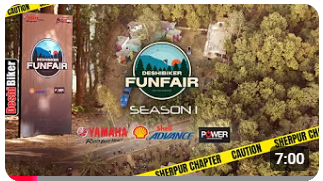 DeshiBiker FunFair Season 01 at Sherpur